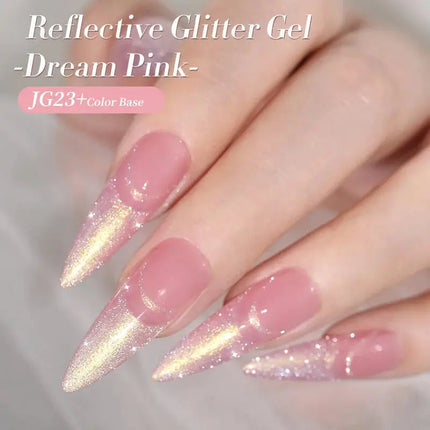 Born Pretty Aurora Gel Polish JG23 Dream Pink