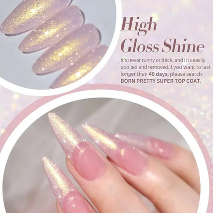 Born Pretty Aurora Gel Polish JG23 Dream Pink