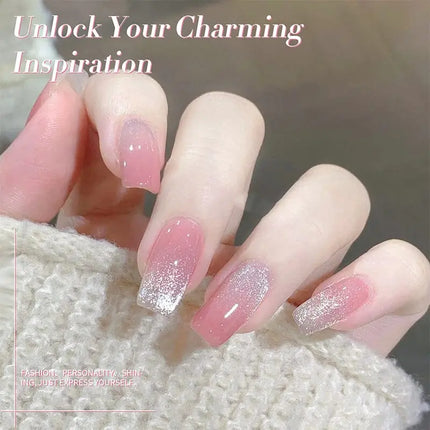 Born Pretty Crystal Cat Magnetic Gel MY40 Myrtle