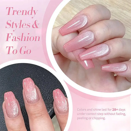 Born Pretty Crystal Cat Magnetic Gel MY40 Myrtle