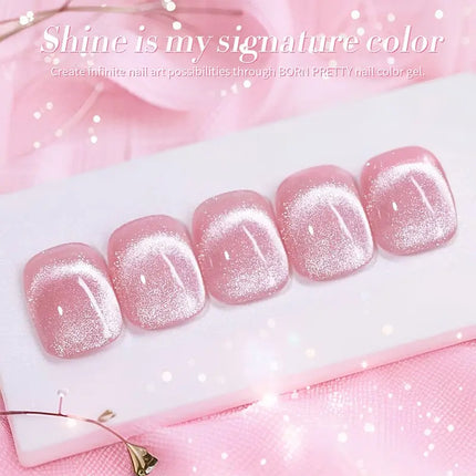 Born Pretty Crystal Cat Magnetic Gel MY40 Myrtle