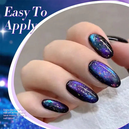Born Pretty Glitter Cat Magnetic Gel MY35 Starry Sky