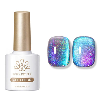 Born Pretty Laser Cat Magnetic Gel MY122 Midnight
