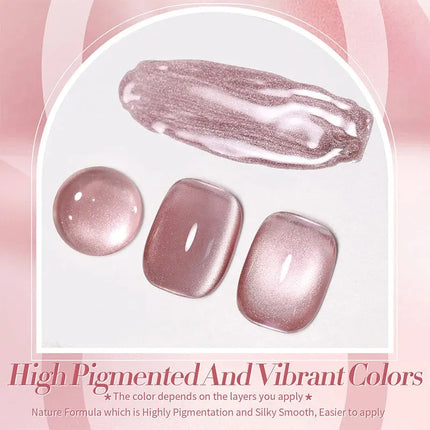 Born Pretty Moonlight Cat Magnetic Gel MY125 Dried Rose