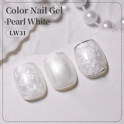 Born Pretty Pearl White Thread Gel
