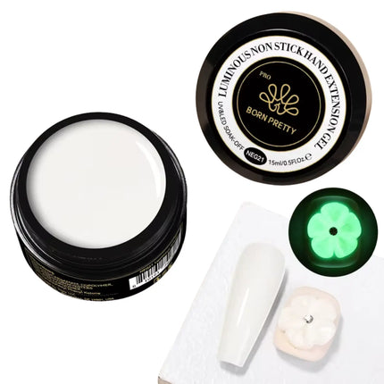 Born Pretty Pure Color & Glitter Non Stick Hand Extension Gel NEG21