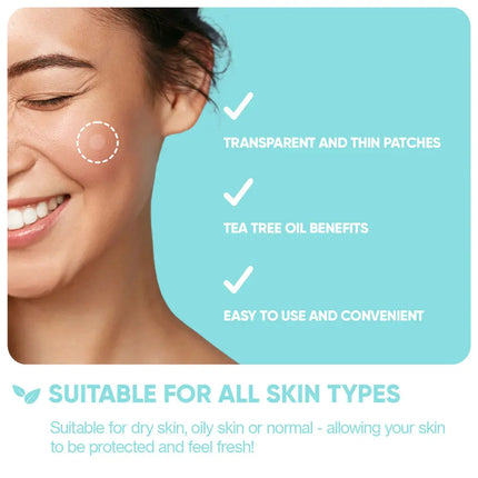 BreakoutAid Emergency Dots For Spots and Blemishes Tea Tree Oil