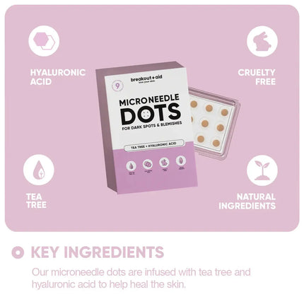 BreakoutAid Micro Needle Patches For Dark Spots