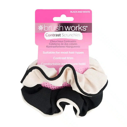 Brushworks Contrast Scrunchies Set