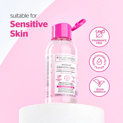 Brushworks Micellar Cleansing Water 100 ml