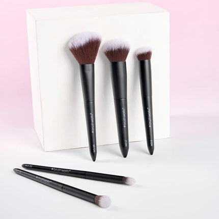 Brushworks On-The-Go Travel Makeup Brush Set