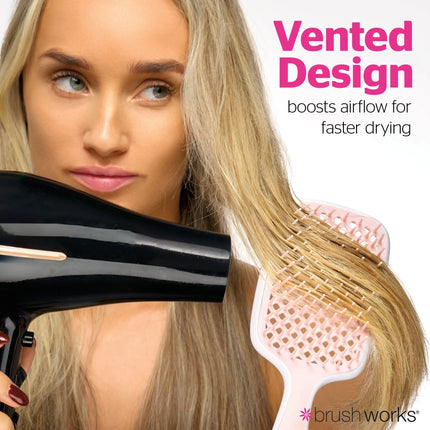 Brushworks Vented Paddle Blow Dry Hair Brush