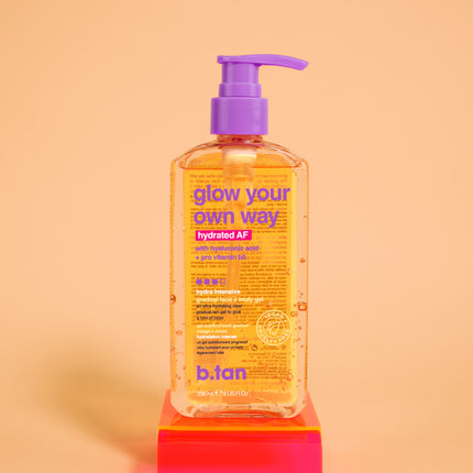 B.tan Glow Your Own Way Hydrated AF Self Tan Gel