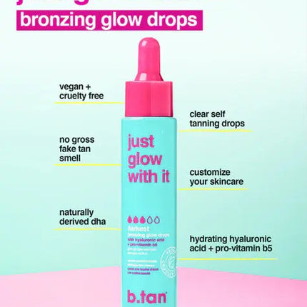 B.tan Just Glow With It Bronzing Glow Drops
