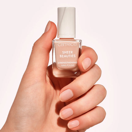 Catrice Sheer Beauties Strengthening Nail Polish 020 Roses Are Rosy