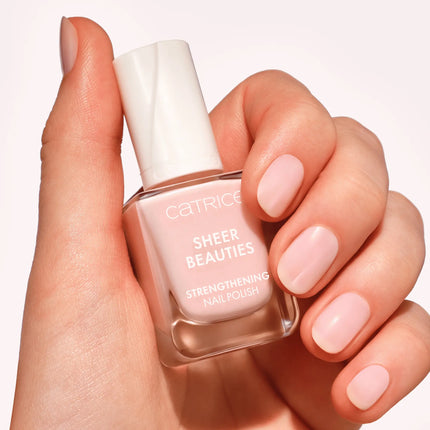 Catrice Sheer Beauties Strengthening Nail Polish 040 Fluffy Cotton Candy