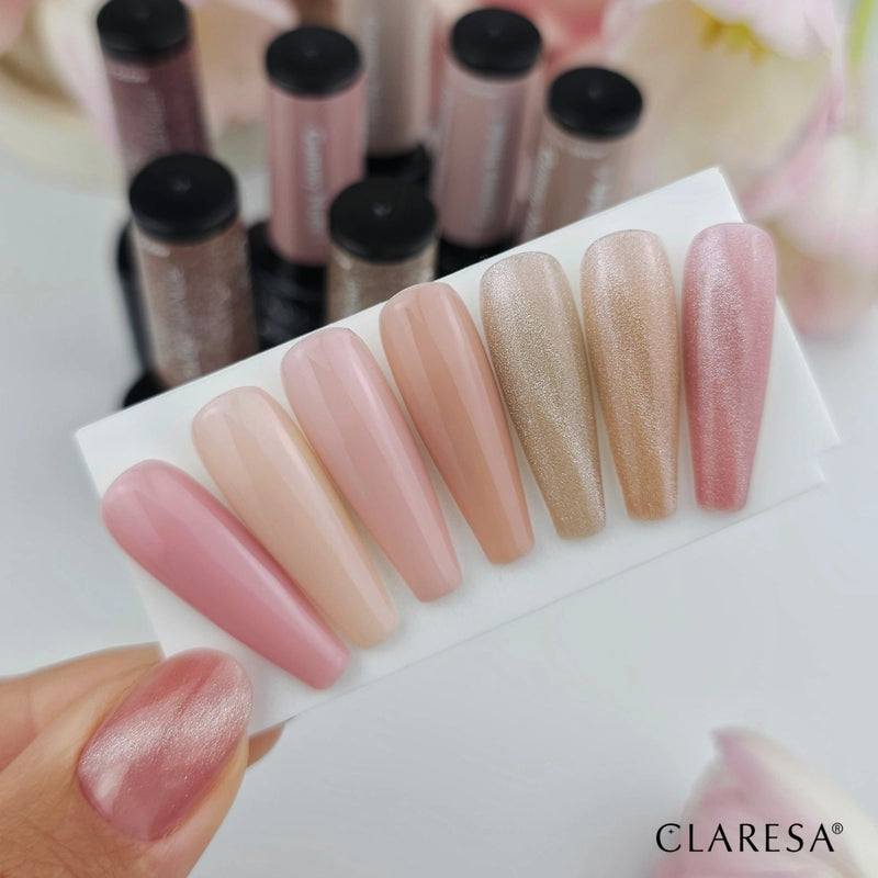 Claresa UV/LED Nail Polish Nude Glow Gummy Nude 3