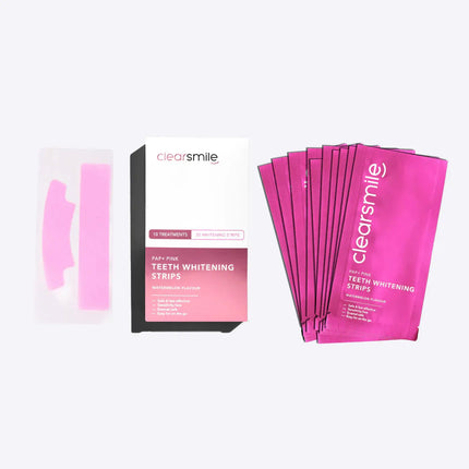 Clearsmile PAP+ Pink Whitening Strips