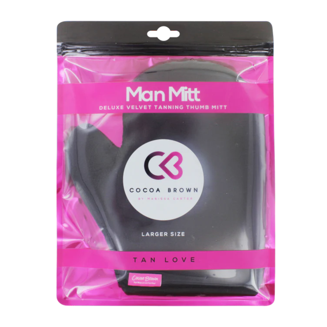 Cocoa Brown Velvet Self Tan Mitt