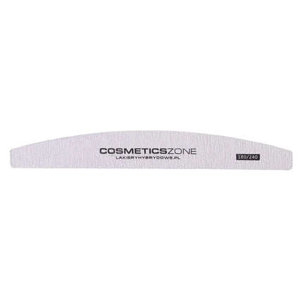 Cosmetics Zone Nail File Boat Zebra 180/240