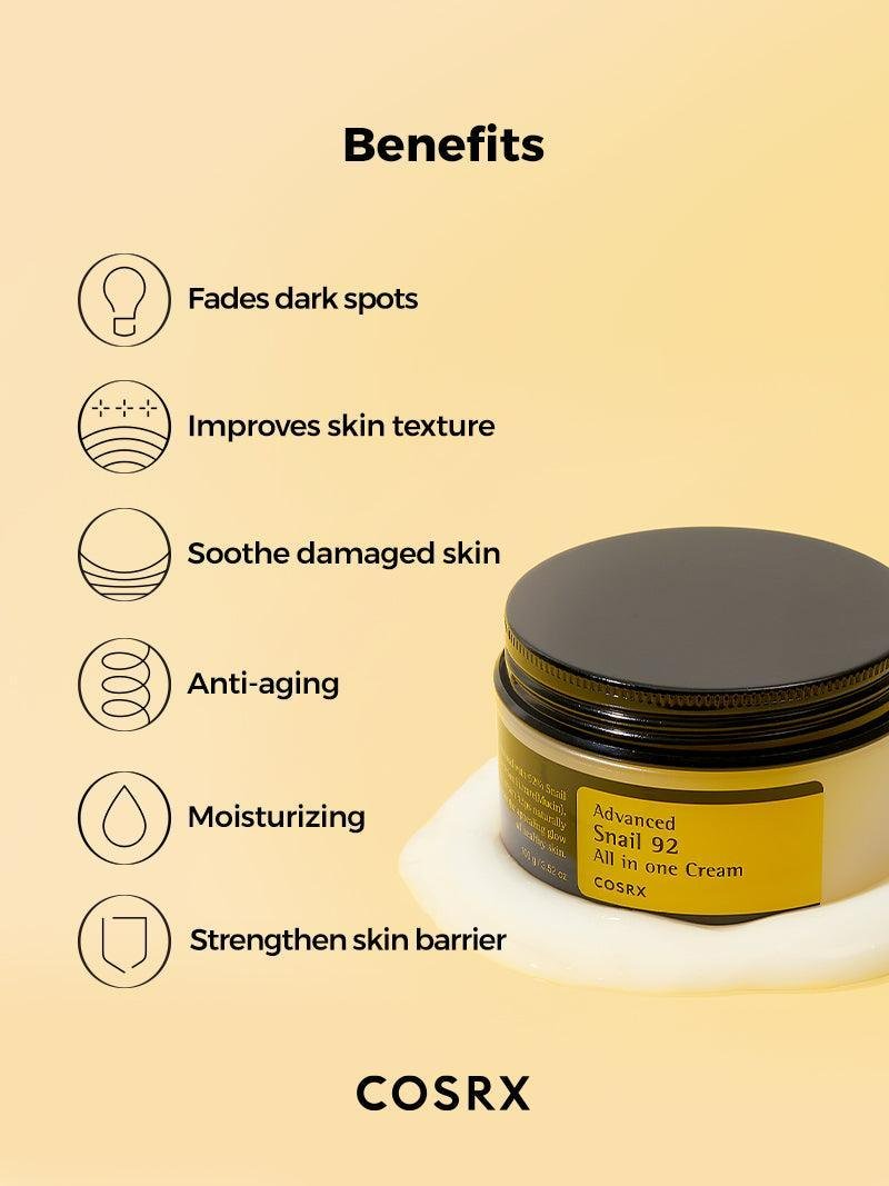 COSRX Advanced Snail 92 All In One Cream Tube 50 gr.
