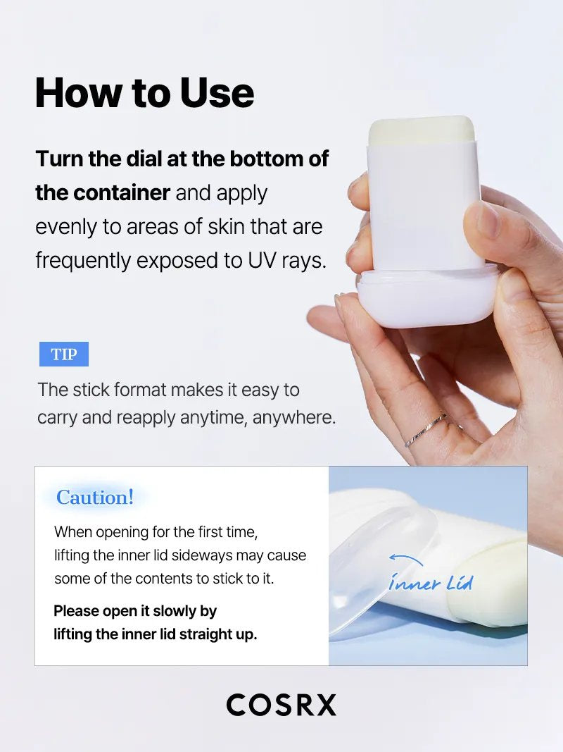 COSRX Airy-Light Invisible Sun Stick