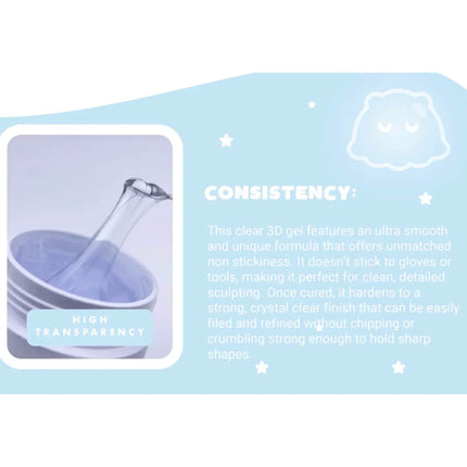 Crisania Neri Cris Clay Korean Clear 3D Gel