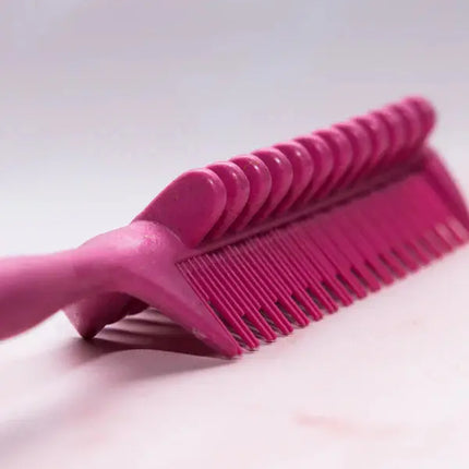 Curl Bites Curl Clump Precision Comb Pink