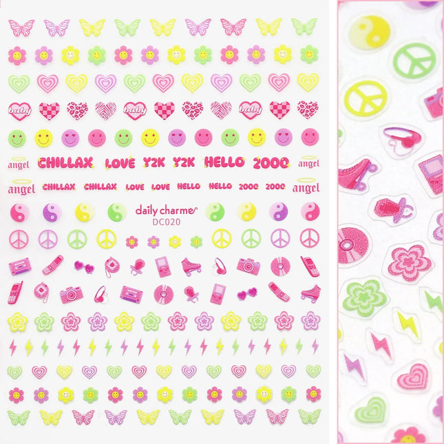 Daily Charme Chic Nail Art Sticker Y2K Forever