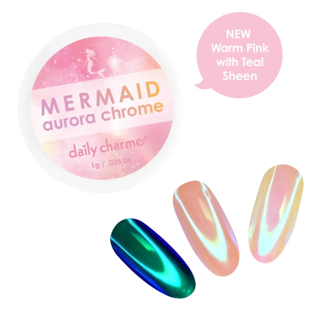 Daily Charme Mermaid Aurora Chrome Powder