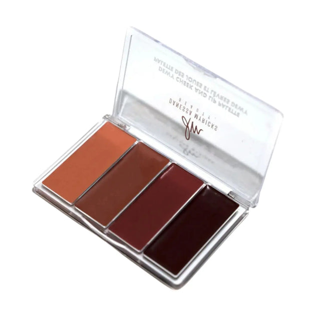 Danessa Myricks Beauty Dewy Cheek & Lip Palette Dew It Undercover