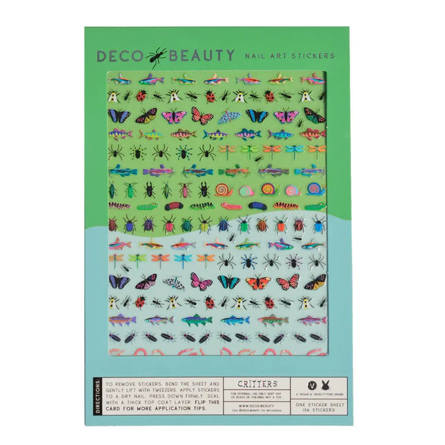 Deco Beauty Nail Art Stickers Critters