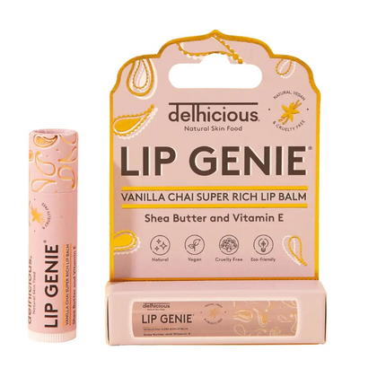 Delhicious Lip Genie Vanilla Chai Super Rich Lip Balm