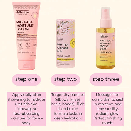 Delhicious Migh-Tea Moisture Body Oil Spray