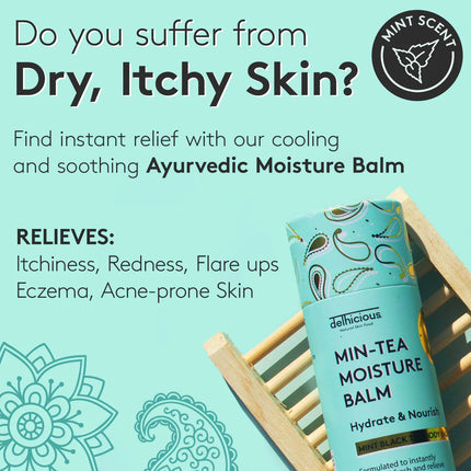 Delhicious Min-Tea Moisture Body Balm Mint