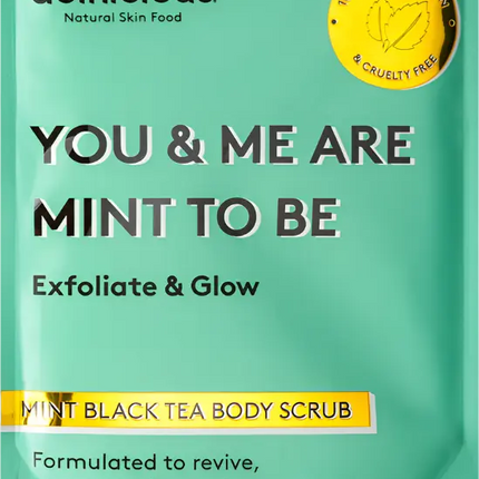 Delhicious Mint Black Tea Body Scrub