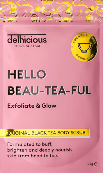Delhicious Original Black Tea Body Scrub