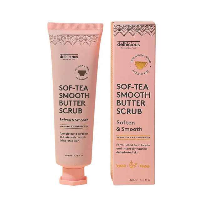Delhicious Sof-Tea Smooth Butter Scrub
