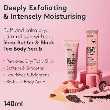 Delhicious Sof-Tea Smooth Butter Scrub