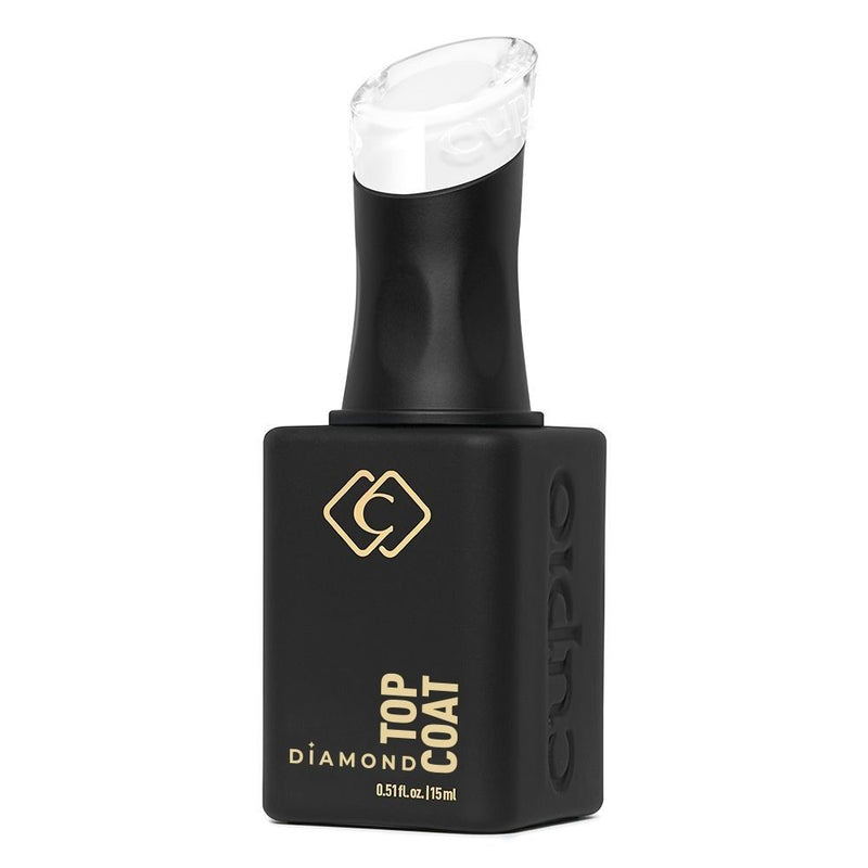 Cupio Diamond Top Coat, no-wipe gellak topcoat met hoogglans finish
