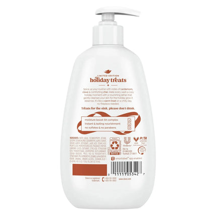 Dove Holiday Treats Liquid Hand Wash Spiced Chai Latte