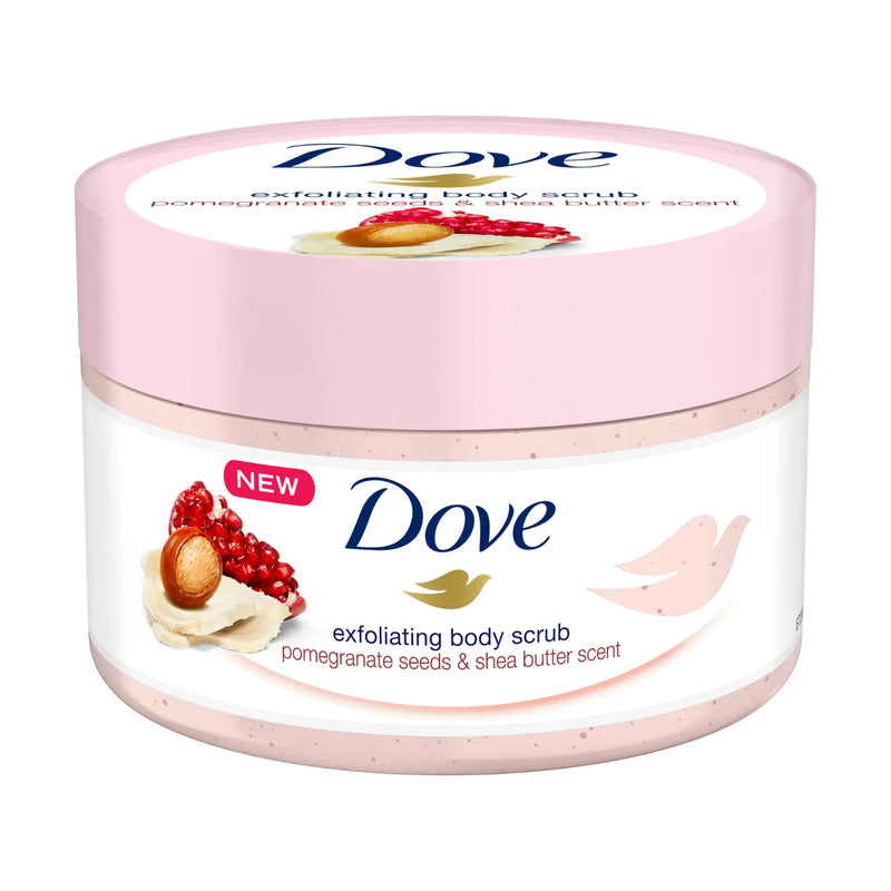 Dove Pomegranate & Shea Butter Exfoliating Body Scrub 225 ml.