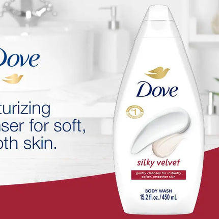 Dove Silky Velvet Shower Gel