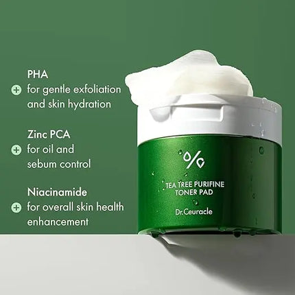 Dr.Ceuracle Tea Tree Purifine Toner Pad