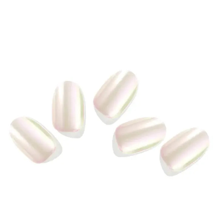 Edgeu Nail Strips Mirror Pink Beige