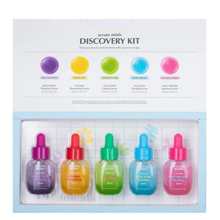 Eqqualberry 5 Mini Serums Discovery Set