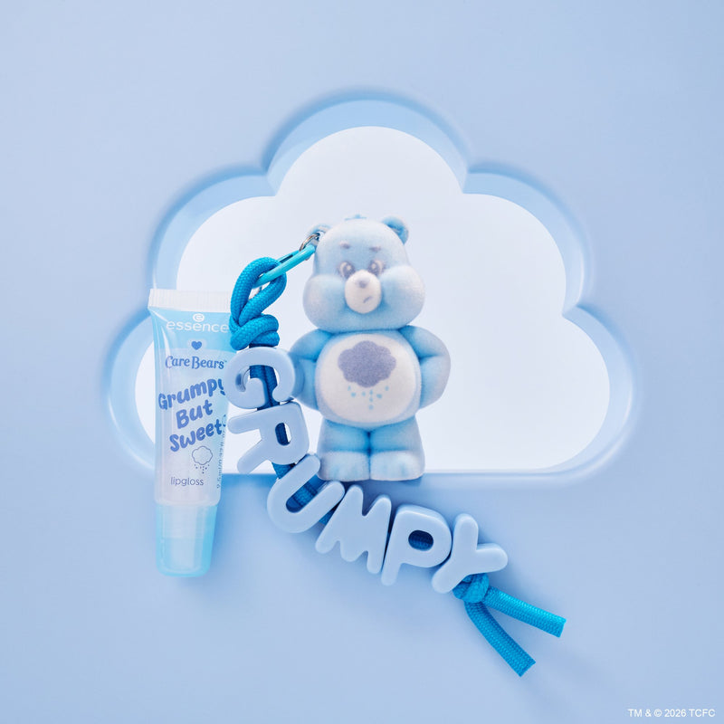 Essence Care Bears Lipgloss Keychain 01 Grumpy But Sweet
