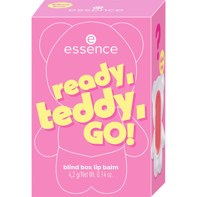 Essence Ready Teddy Go! Blind Box Lip Balm, verrassende lippenbalsem in teddybeer-vorm