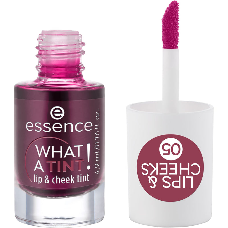 Essence What A Tint! Lip & Cheek Tint 05 Velvet Berry