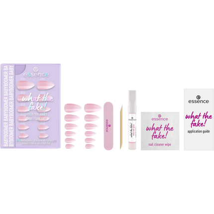 Essence What The Fake! Press-on Nails Manicure Set 03 Babyboomer